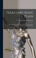 Texas Laws Made Plain