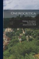 Oneirocritica; Volume 1