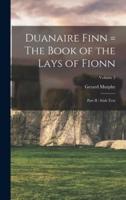 Duanaire Finn = The Book of the Lays of Fionn
