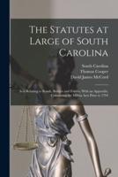 The Statutes at Large of South Carolina