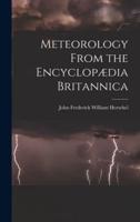 Meteorology From the Encyclopædia Britannica