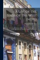 A List of the Birds of the West Indies