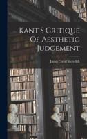 Kant S Critique Of Aesthetic Judgement