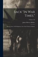 Back "In War Times."