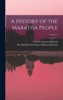 A History of the Maratha People; Volume 2