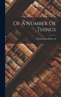 Of A Number Of Things