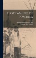 First Families of America