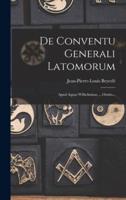 De Conventu Generali Latomorum