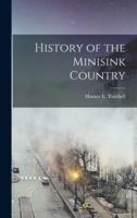 History of the Minisink Country
