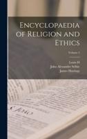 Encyclopaedia of Religion and Ethics; Volume 4