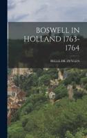 Boswell in Holland 1763-1764