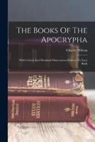 The Books Of The Apocrypha