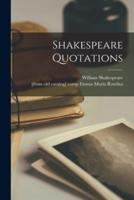 Shakespeare Quotations