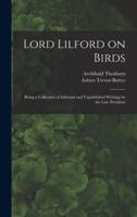 Lord Lilford on Birds