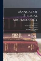 Manual of Biblical Archaeology