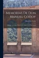 Memorias De Don Manuel Godoy