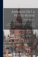 Annales De La Petite-Russie