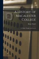 A History of Macalester College