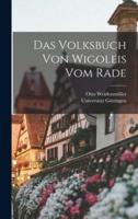 Das Volksbuch Von Wigoleis Vom Rade