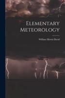 Elementary Meteorology