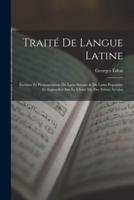 Traité De Langue Latine
