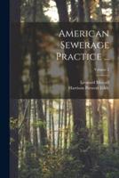 American Sewerage Practice ...; Volume 2