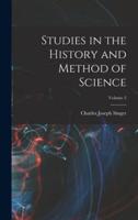 Studies in the History and Method of Science; Volume 2