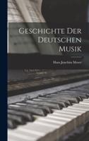 Geschichte Der Deutschen Musik