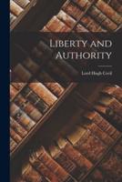 Liberty and Authority