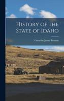 History of the State of Idaho