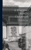 A Reading French Grammar