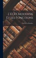 L'état Moderne Et Ses Fonctions