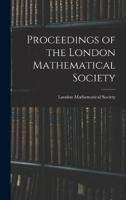 Proceedings of the London Mathematical Society