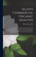 Allen's Commercial Organic Analysis