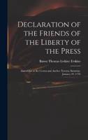 Declaration of the Friends of the Liberty of the Press