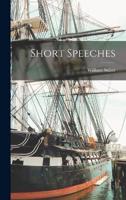 Short Speeches