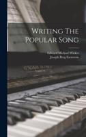 Writing The Popular Song