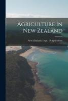 Agriculture In New Zealand