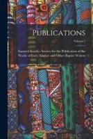 Publications; Volume 1