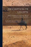 Description De L'égypte