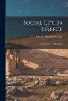 Social Life In Greece