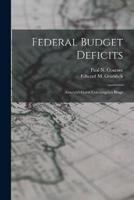 Federal Budget Deficits