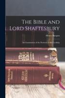 The Bible and Lord Shaftesbury