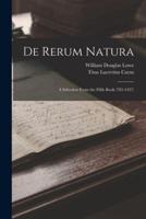 De Rerum Natura