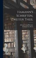 Hamann's Schriften, Zweiter Theil