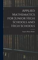Applied Mathematics for Junior High Schools and High Schools