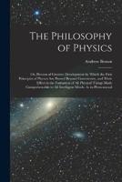 The Philosophy of Physics