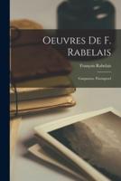 Oeuvres De F. Rabelais