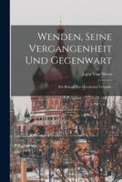 Wenden, Seine Vergangenheit Und Gegenwart