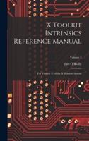 X Toolkit Intrinsics Reference Manual